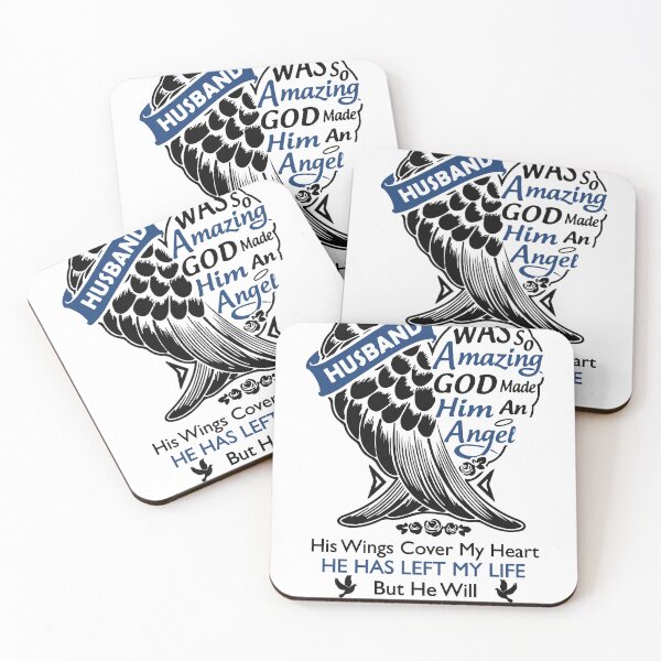 Item preview, Husband was so amazing that god made him an angel - Amazing husband, Amazing couple, sentimental quote, deep quote  designed and sold by GeradoSadow.