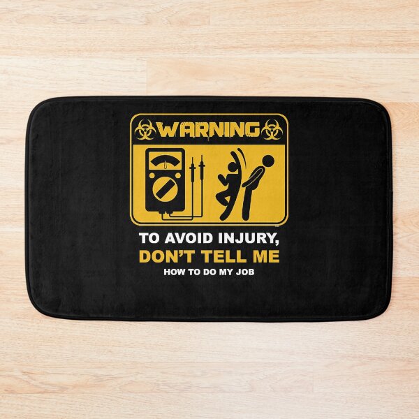 Item preview, Funny Gifts Warning To Avoid Injury Dont Tell Funny Sarcasm Working Jobs Cute Gift designed and sold by MeganeKessler.