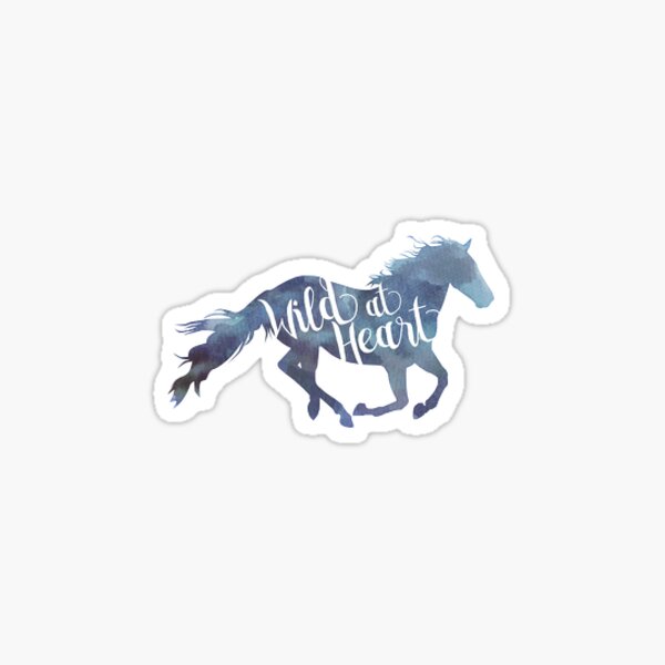 600px x 600px - Wild Horses Stickers for Sale | Redbubble