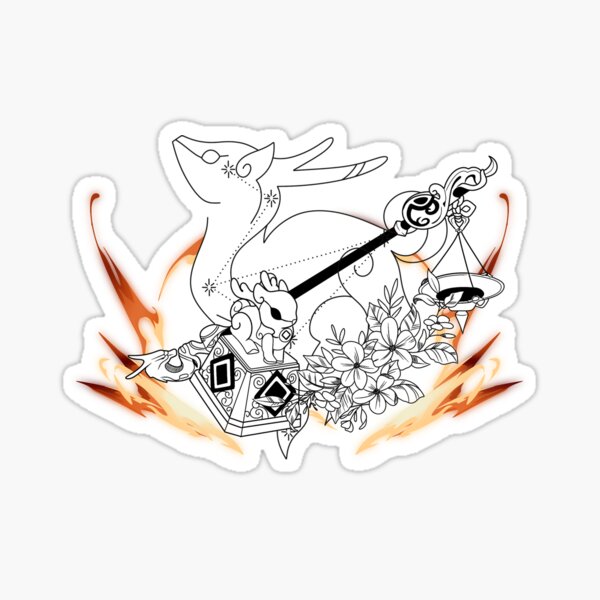Item preview, Yanfei Constellation Design designed and sold by KyasurinShop.