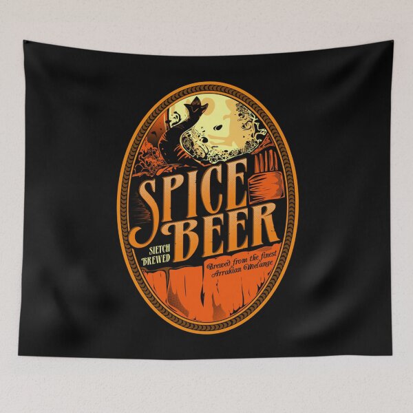 Item preview, Spice Beer Label Classic . designed and sold by wygalorebaug.