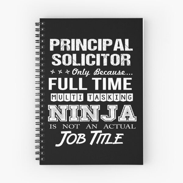 Item preview, Principal Solicitor T Shirt - Multitasking Ninja Job Gift Item Tee designed and sold by averiarnol.