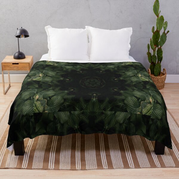 Item preview, Tropical Green Leaves Mandala designed and sold by Thsid.