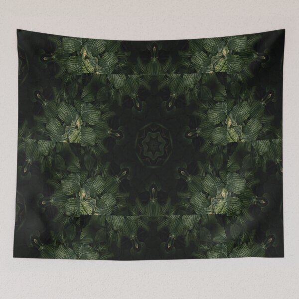 Item preview, Tropical Green Leaves Mandala designed and sold by Thsid.