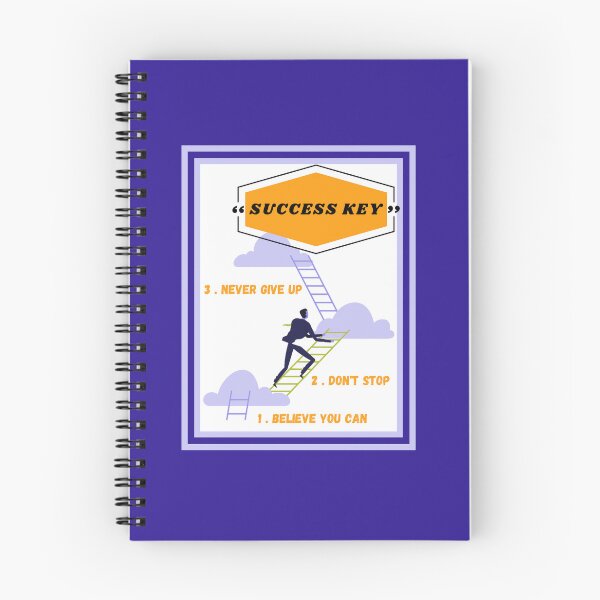 Item preview, Success key, Believe you can, don't stop, never give up, person climbs a ladder through clouds designed and sold by BOUYAHI.
