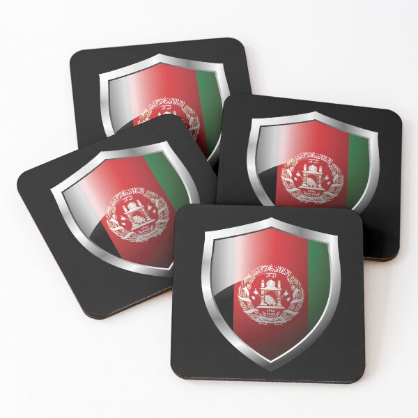 Item preview, Strong Afghanistan Flag Shield Country designed and sold by HelloFromAja.