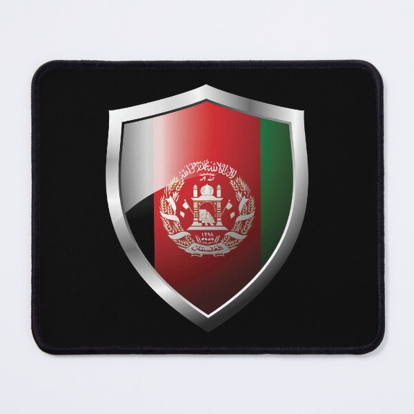 Item preview, Strong Afghanistan Flag Shield Country designed and sold by HelloFromAja.