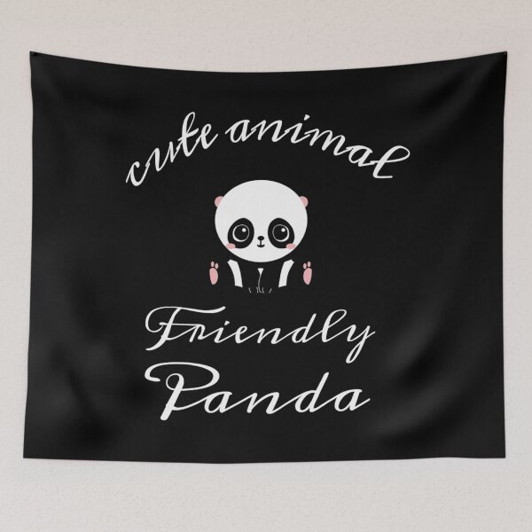 Item preview, Cute Animal Friendly Panda Essential .            designed and sold by hadderyagutt.