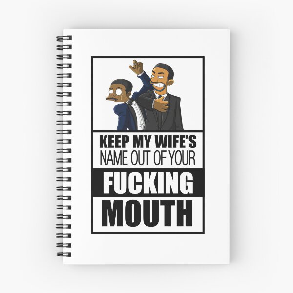 Item preview, Meme Keep My Wife's Name Out Of Your F*cking Mouth Will Smith Slap Meme designed and sold by NesArt.