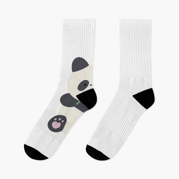 Artikelvorschau, Panda mit Blumenaufkleber entworfen und verkauft von PascalBrandt.