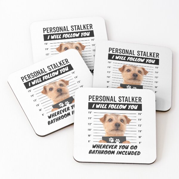 Item preview, Personal Stalker Dog – Norfolk Terrier designed and sold by More Cute Dogs.
