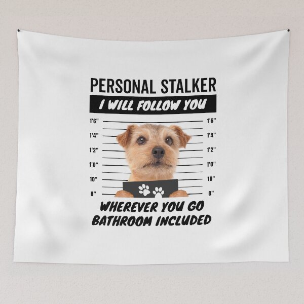Item preview, Personal Stalker Dog – Norfolk Terrier designed and sold by More Cute Dogs.