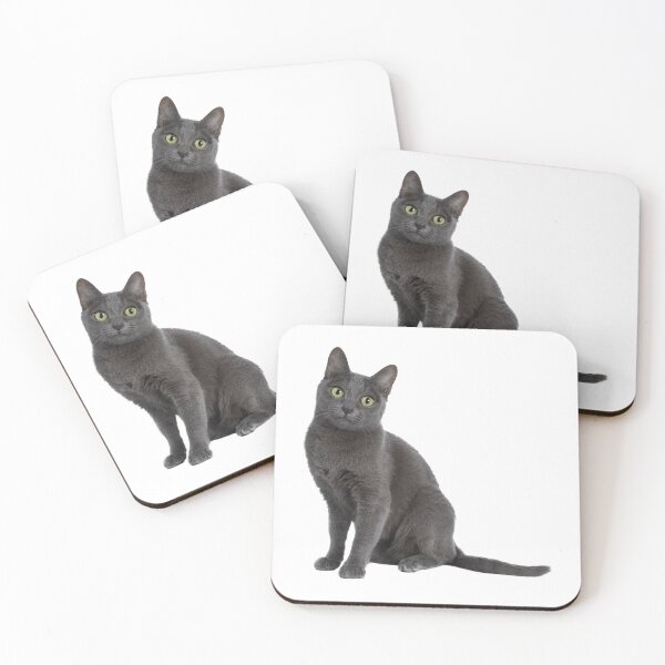 Item preview, gray cat staring at you designed and sold by JAG2B.