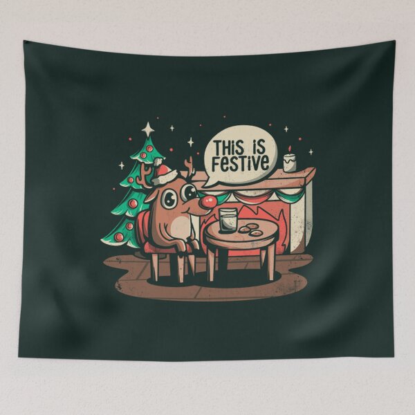 Item preview, Christmas This is Festive - Funny Meme Christmas Gift  designed and sold by StyleRazor.