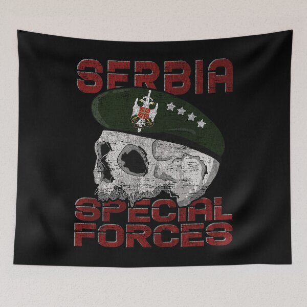 Item preview, Serbia Special Anti-Terrorist Serbian Special Forces CAJ #2001 designed and sold by Rare-Militia.