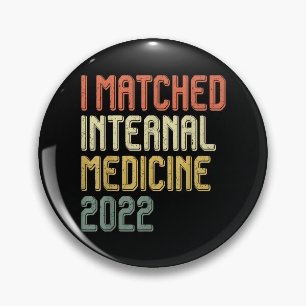 Item preview, I Matched Internal Medicine 2022 Residency Retro  designed and sold by terrycar.