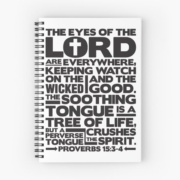 Item preview, Proverbs 15:3-4 The Eyes Of The Lord designed and sold by plushism.