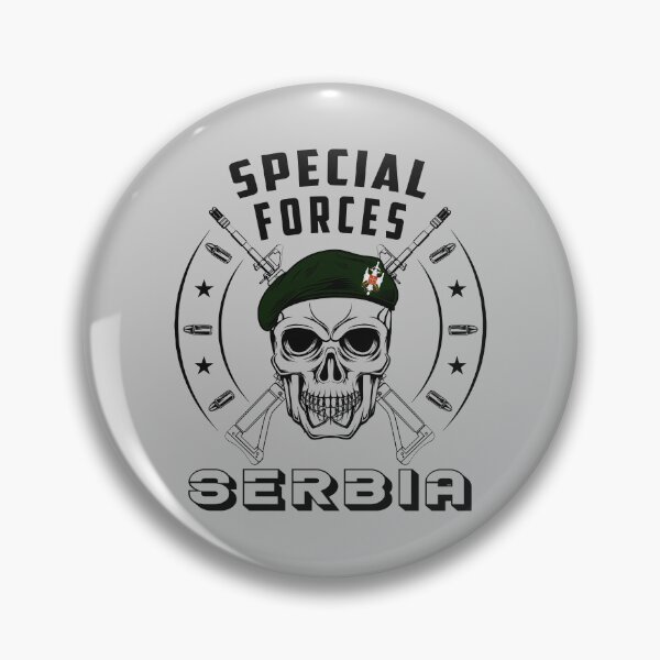 Item preview, Serbia Special Anti-Terrorist Serbian Special Forces CAJ #2002 designed and sold by Rare-Militia.
