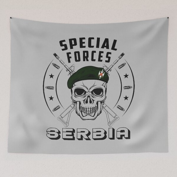 Item preview, Serbia Special Anti-Terrorist Serbian Special Forces CAJ #2002 designed and sold by Rare-Militia.