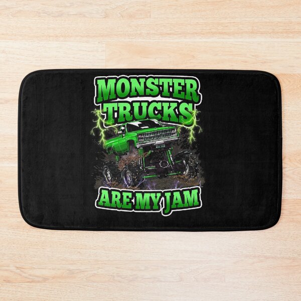 Item preview, Cool Awesome Monster Trucks Are My Jam Monster Truck Party designed and sold by rileyamiy.