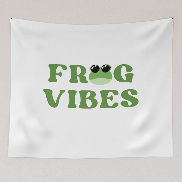Item preview, Retro Frog Vibes Frog Aesthetic Cool Frog designed and sold by CaitU.
