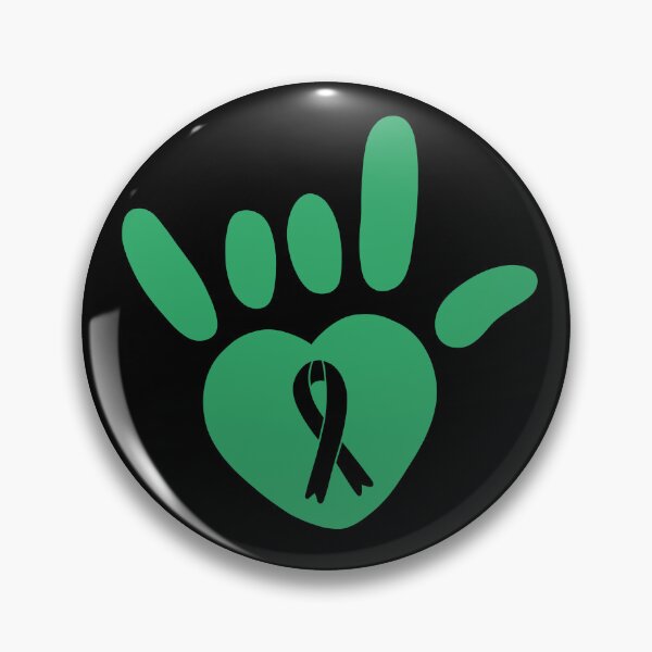 Item preview, ASL Love Sign American Sign Language cerebral palsy Awareness Heart designed and sold by JokeGysen.