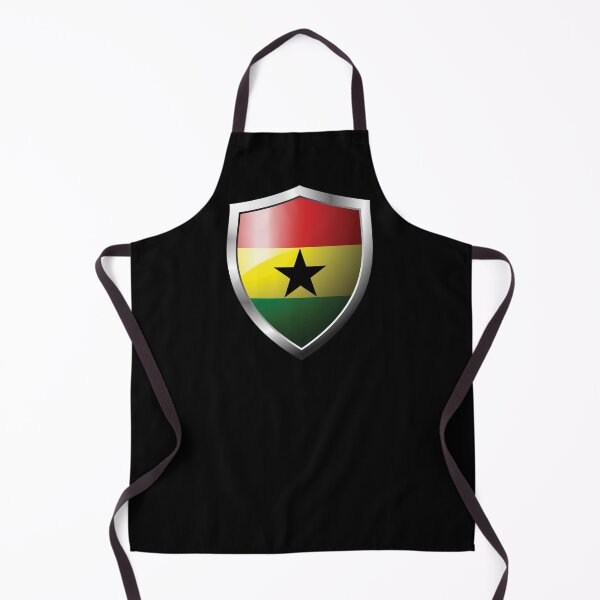 Item preview, Strong Ghana Flag Shield Country designed and sold by HelloFromAja.