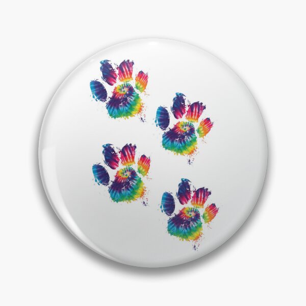 Item preview, Tie dye paws designs designed and sold by Harsha Pinjani.