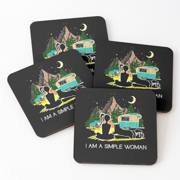 Item preview, Vintage Retro I Am A Simple Woman Are Camping With Corgi Dogs Gifts Best Men designed and sold by MeganeKessler.
