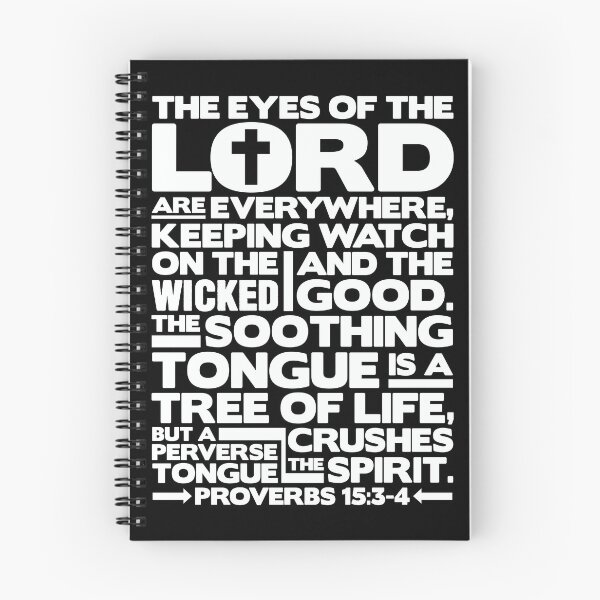 Item preview, Proverbs 15:3-4 The Eyes Of The Lord designed and sold by plushism.