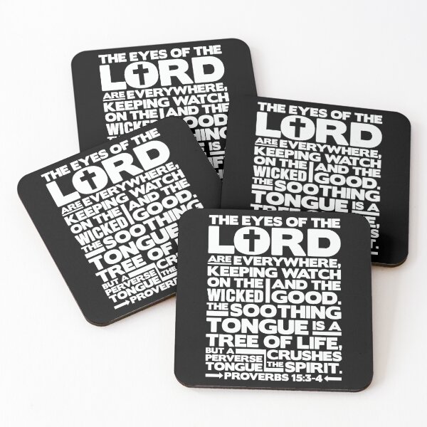 Item preview, Proverbs 15:3-4 The Eyes Of The Lord designed and sold by plushism.