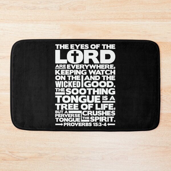 Item preview, Proverbs 15:3-4 The Eyes Of The Lord designed and sold by plushism.