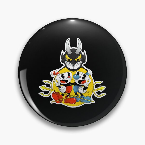 Item preview, Cuphead and Mugman with the Devil Sticker.png designed and sold by swangchies11.