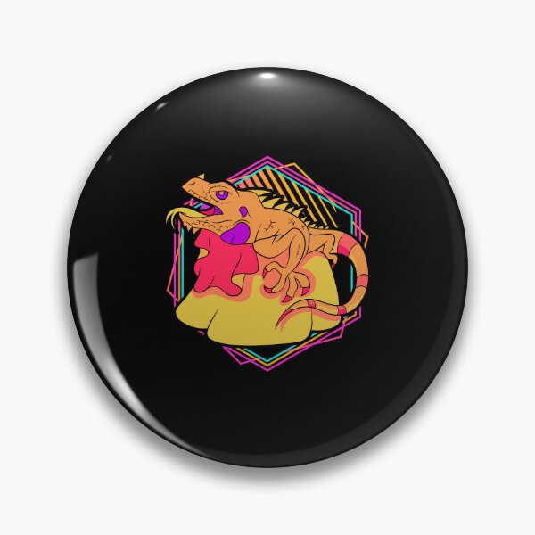 Item preview, Vaporwave Lizard Owner Reptile Lover Pet Iguana  designed and sold by bestshirtdesign.