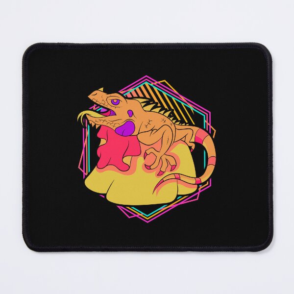 Item preview, Vaporwave Lizard Owner Reptile Lover Pet Iguana  designed and sold by bestshirtdesign.