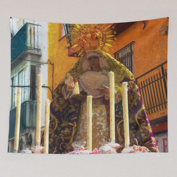 Item preview, Seville, Esperanza de Triana designed and sold by AM FineArtPrints.