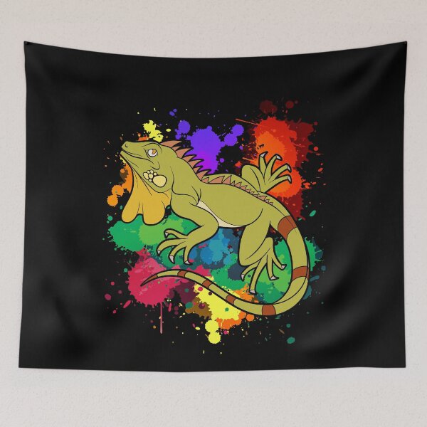 Item preview, Animal Reptile Lover Colorful Lizard Iguana  designed and sold by bestshirtdesign.