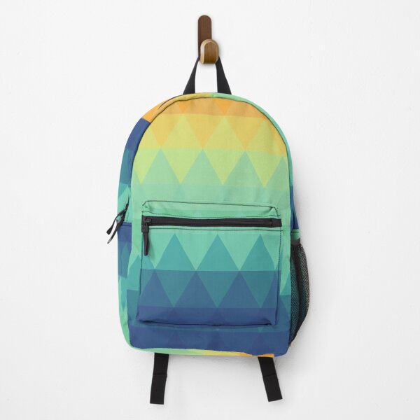 Item preview, Abstract Multicolor Triangular Pattern - Rainbow Abstract Pattern designed and sold by AppareIIndustry.