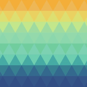 Artwork thumbnail, Abstract Multicolor Triangular Pattern - Rainbow Abstract Pattern by AppareIIndustry