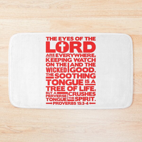 Item preview, Proverbs 15:3-4 The Eyes Of The Lord designed and sold by plushism.