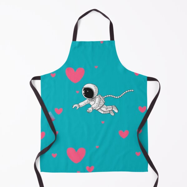Item preview, a painted astronaut with a phone and hearts designed and sold by DanaIrik.