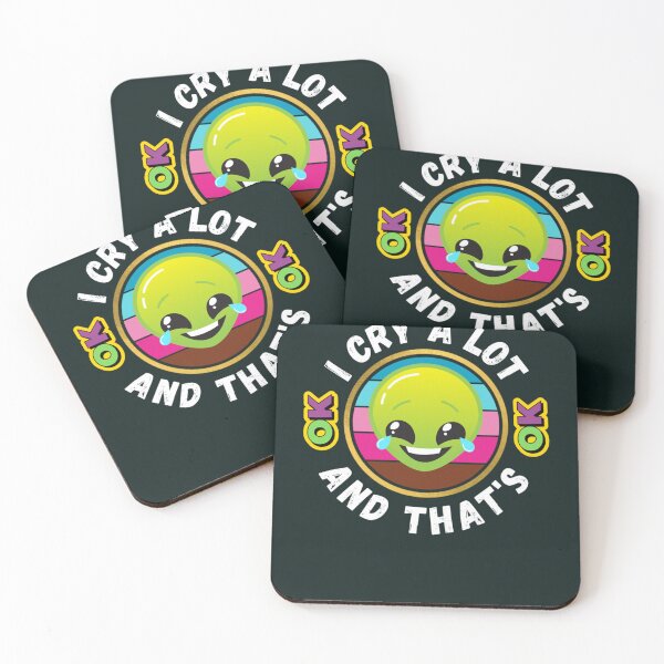 Item preview, I Cry A Lot And That_s OK - Funny OK Meme  Funny OK Quote   designed and sold by StyleRazor.