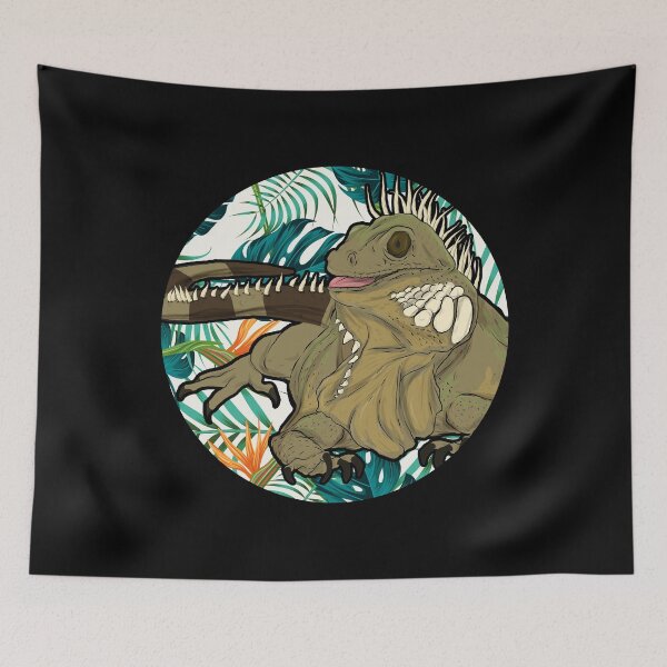 Item preview, Exotic Plants Lizard Lover Reptile Owner Tropical Pet Iguana  designed and sold by bestshirtdesign.