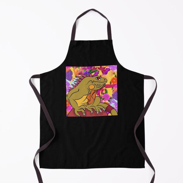 Item preview, Colorful Plants Tropical Reptile Lizard Lover Pet Iguana designed and sold by bestshirtdesign.