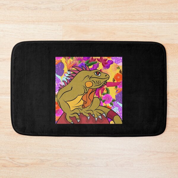 Item preview, Colorful Plants Tropical Reptile Lizard Lover Pet Iguana  designed and sold by bestshirtdesign.