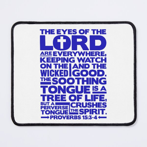 Item preview, Proverbs 15:3-4 The Eyes Of The Lord designed and sold by plushism.