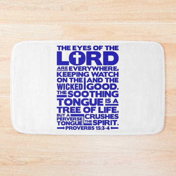 Item preview, Proverbs 15:3-4 The Eyes Of The Lord designed and sold by plushism.