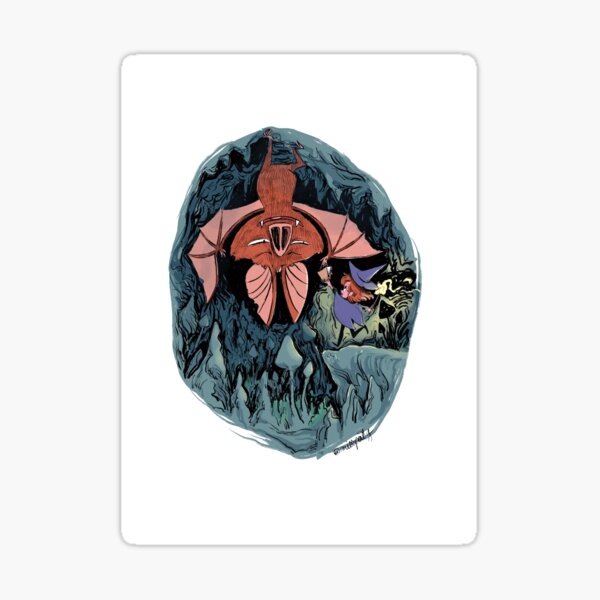 Wild Wild Witch : Chauve-souris Sticker