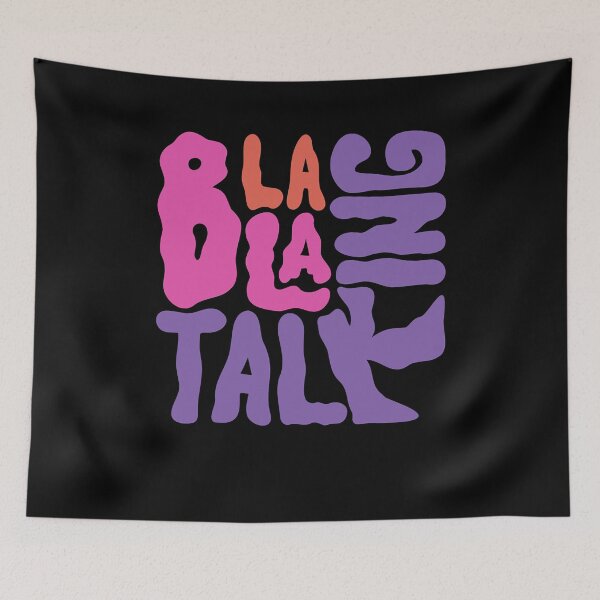 Item preview, For Mens Womens Bla Bla Talking Awesome For Movie Fans designed and sold by MeganeKessler.
