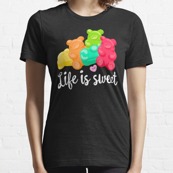 Gummy Bears Soft Sugar Candy Fruity Juicy Kids Gift Essential T-Shirt